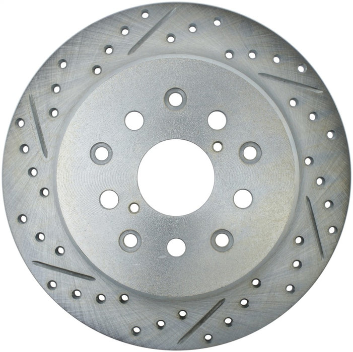 StopTech 01-05 Lexus IS300 / 02-10 Lexus SC430 Sport Slotted & Drilled Rear Right Brake Rotor 227.44090R