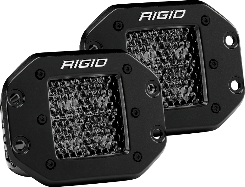 RIGID D Series PRO Midnight Edition Spot Diffused Pair 212513BLK