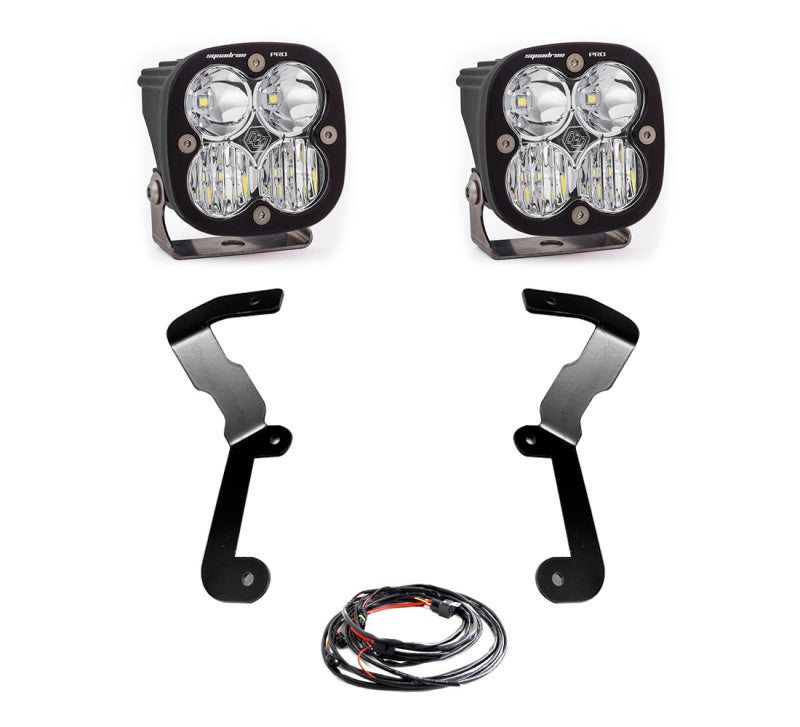 Baja Designs 19-22 Fits GMC Sierra 1500 Squadron Pro a-Pillar Light Kit 447743