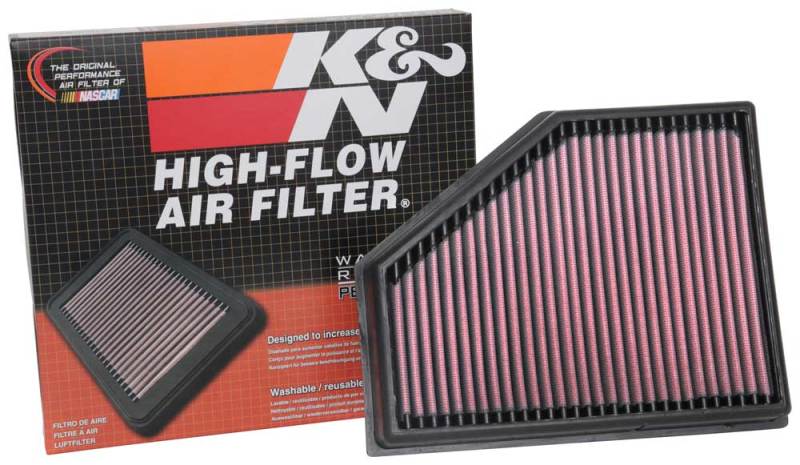 K&N 2019 BMW X5 M50D L6-3.0L DSL Turbo Replacement Air Filter 33-3134