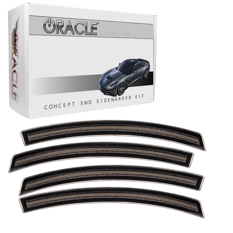 Oracle Fits Chevrolet Corvette C7 Concept Sidemarker Set Tinted No Paint See Warranty 2392-020