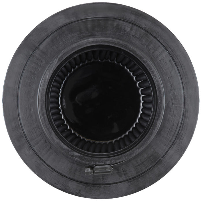 K&N Universal Rubber Filter-Round Tapered 4.5in Flange ID x 8in Base OD x 6.625in Top OD x 8in H RU-5283HBK