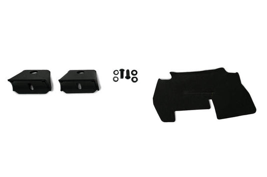 DV8 Offroad 2021-2022 Ford Bronco (Not For Factory Plastic Bumper) Factory Bumper Bull Bar Black LBBR-06