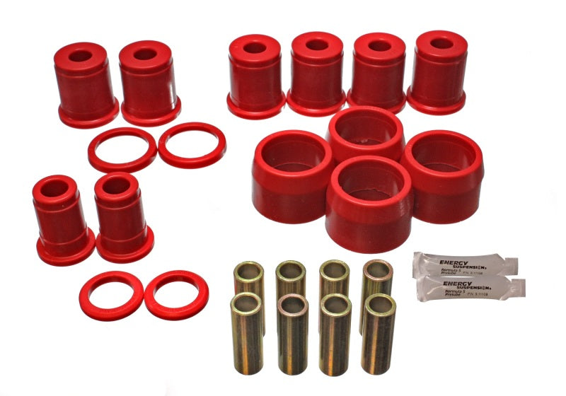 Energy Suspension Rear Cntrl Arm W/Thrust Washrs Red 3.3149R