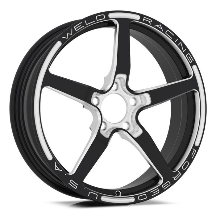 Weld Alumastar 1-Piece 18x6 / 5x115 BP / 2.7in. BS Black Wheel Non-Beadlock 88B-1806245