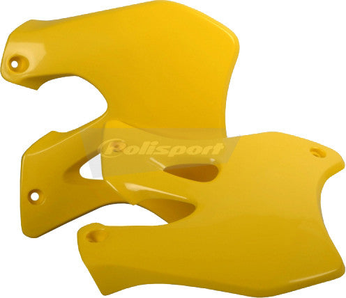 Polisport Radiator Shroud Set (Yellow) for 96-98 Suzuki RM250