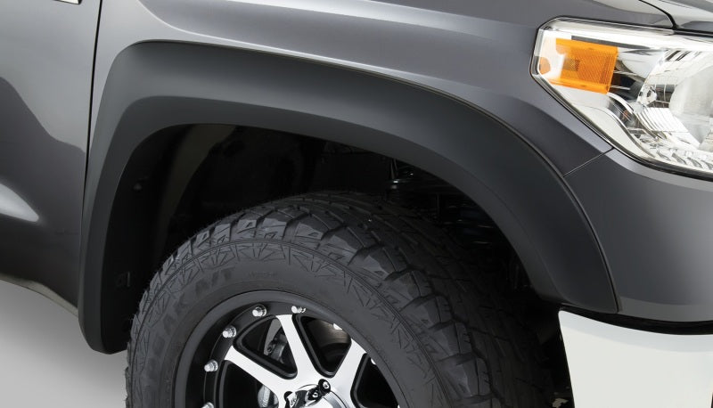 Bushwacker 14-18 Toyota Tundra Fleetside Extend-A-Fender Style Flares 4pc Black 30919-02