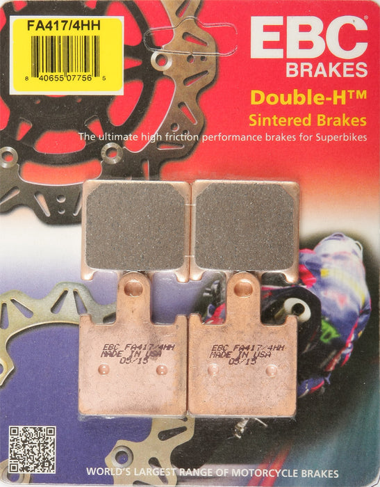 EBC Brakes FA417/4HH Disc Brake Pad Set