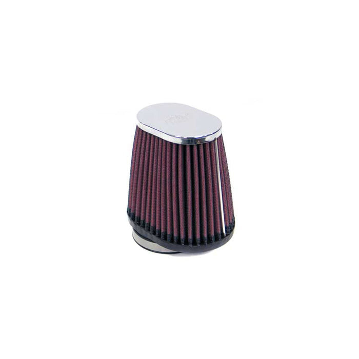 K&N Universal Clamp-On Air Intake Filter: High Performance, Premium Washable, Replacement Filter: Flange Diameter: 2.125 In, Filter Height: 4 In, Flange Length: 0.625 In, Shape: Oval Straight, RC-2900