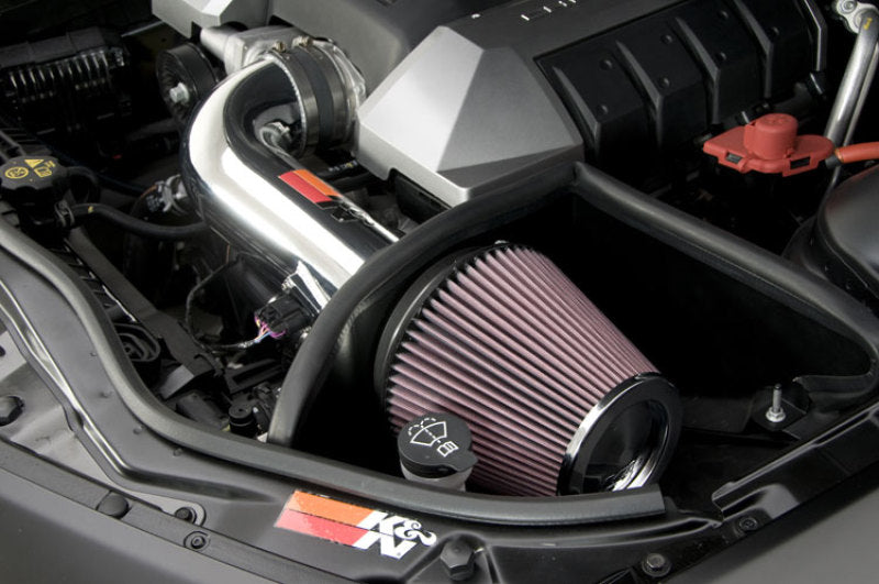 K&N 10 Camaro 6.2L V8 Polished Typhoon Short Ram Intake 69-4519TP