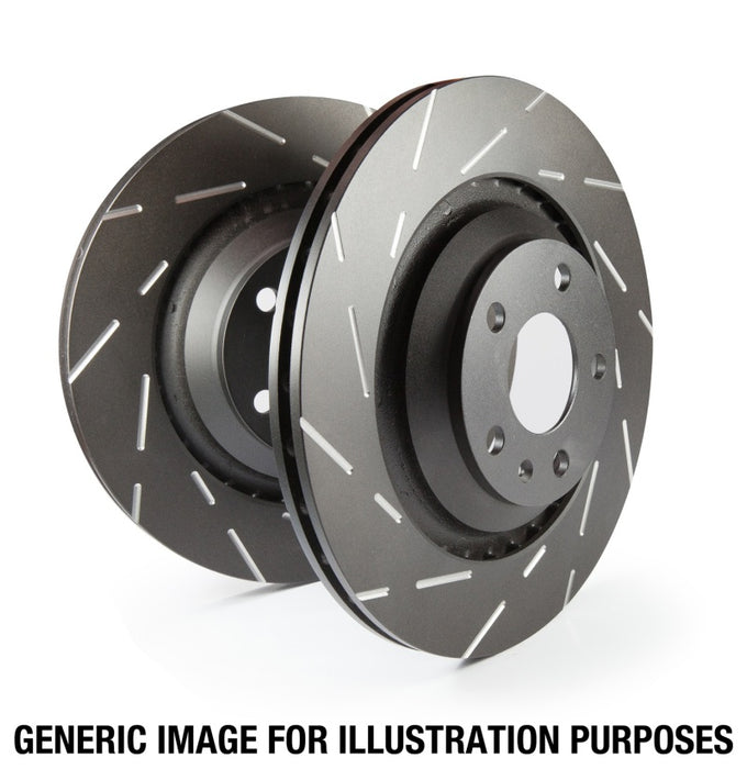 EBC 12+ Kia Sportage 2.0 Turbo (FWD) USR Slotted Front Rotors USR7665