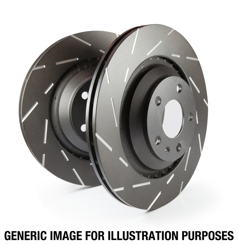 EBC Ultimax 2014+ Fits Nissan Rogue (2.5 2 Row Seating) Slotted Rotor Set USR7707