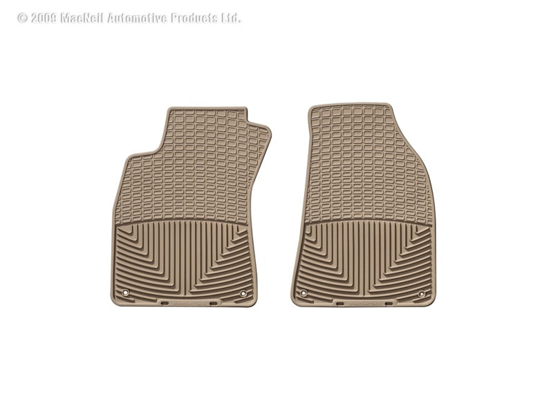 WeatherTech 95-04 Audi A6 Sedan Front Rubber Mats Tan W67TN