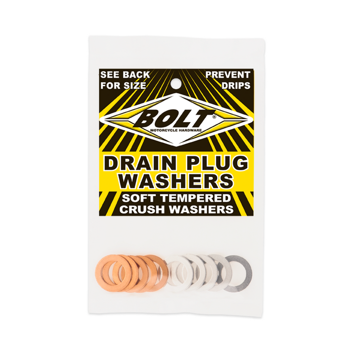 Bolt DPWM14.223-10 Alm/Cpr Crush Wsh 14X22.3 10Pk