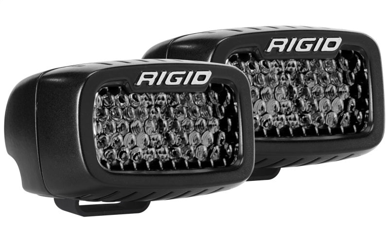 Rigid Industries SR-M Series PRO Midnight Edition Spot Diffused Pair 902513BLK