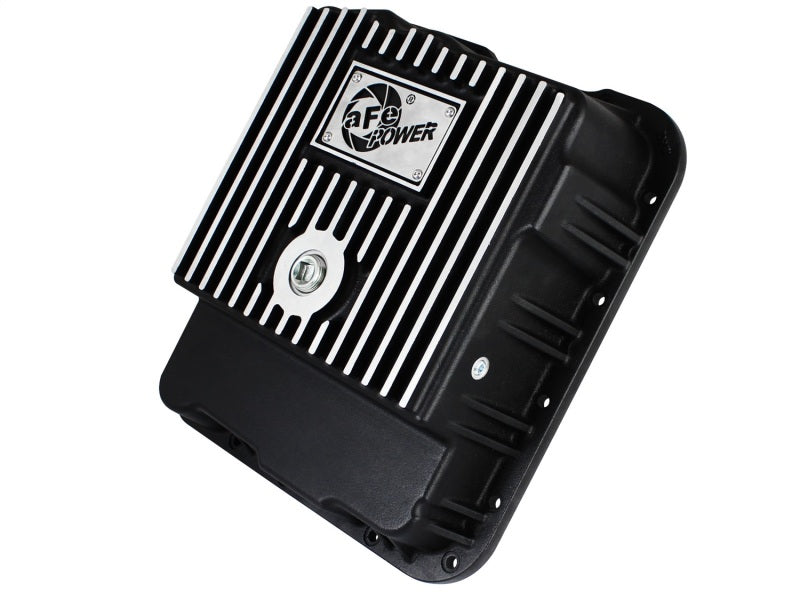 aFe Transmission Pan (Black w/ Machined Fins) GM Trucks 99-16 (4L60-E/4L60E/4L65E/4L70E/4L75E) 46-70242