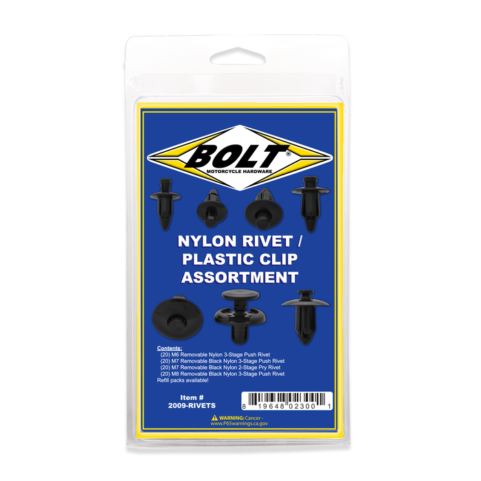 Bolt 2009-RIVETS Rivet Assortment 80/Pk