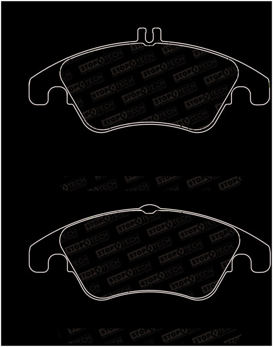 StopTech 10-16 Mercedes E350 Street Performance Front Brake Pads 308.1342