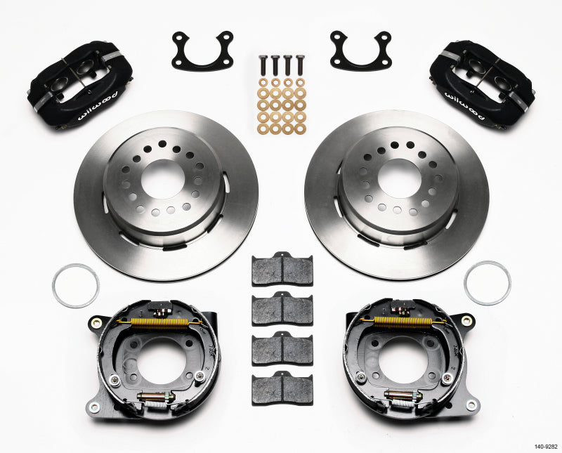 Wilwood Forged Dynalite P/S Park Brake Kit Small Ford 2.50in Offset 140-9282