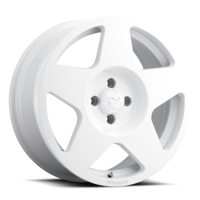 fifteen52 Tarmac 17x7.5 4x108 42mm ET 63.4mm Center Bore Rally White Wheel TARRW-77548+42