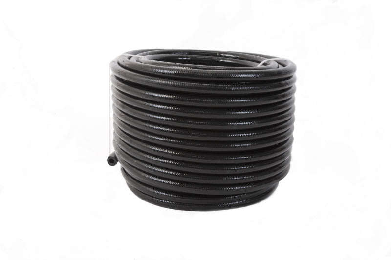 Aeromotive PTFE SS Braided Fuel Hose Black Jacketed AN-06 x 4ft 15321