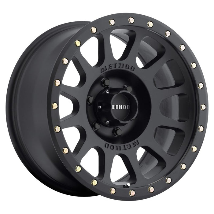 Method MR305 NV 18x9 0mm Offset 6x5.5 108mm CB Matte Black Wheel MR30589060500