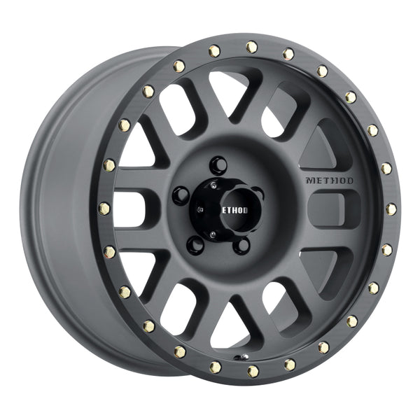 Method MR309 Grid 18x9 +18mm Offset 5x150 116.5mm CB Titanium/Black Street Loc Wheel MR30989058818