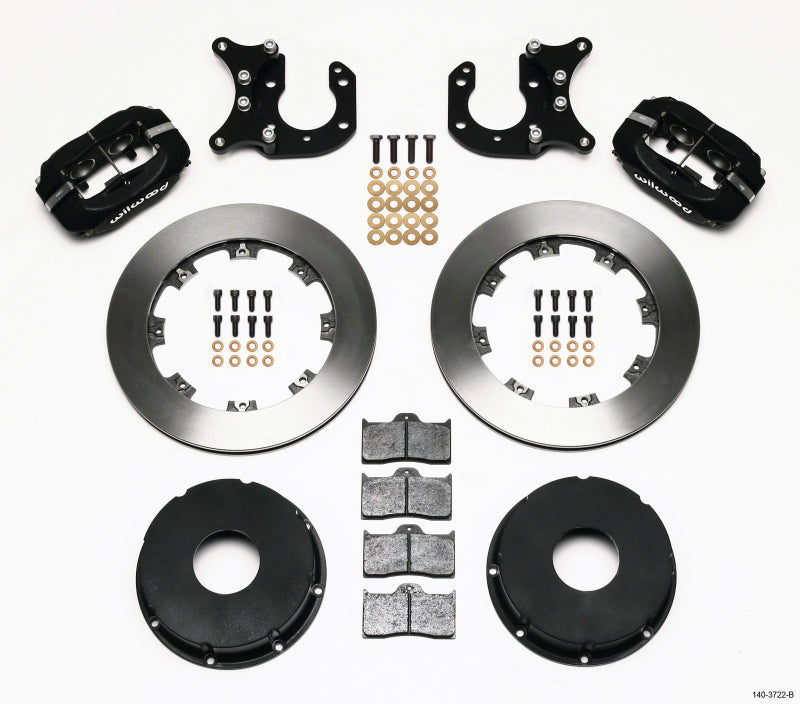 Wilwood Forged Dynalite P/S Rear Kit Big Ford 2.36in Offset Currie Blank 140-3722-B