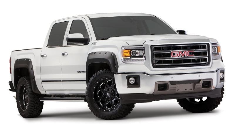 Bushwacker 14-15 GMC Sierra 1500 Pocket Style Flares 4pc Black 40960-02