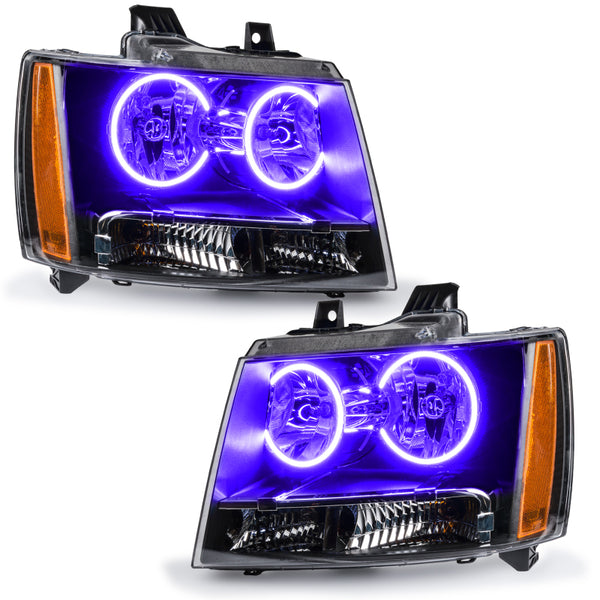 Oracle 07-13 Chevrolet Avalanche Pre-Assembed SMD Headlights UV/Purple 7001-007