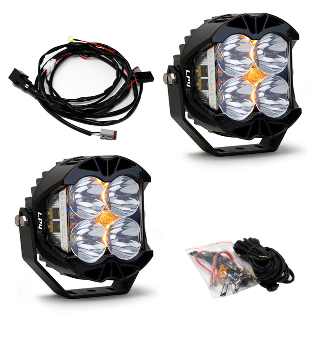 Baja Designs LP4 Pro Spot LED Clear (Pair) 297801