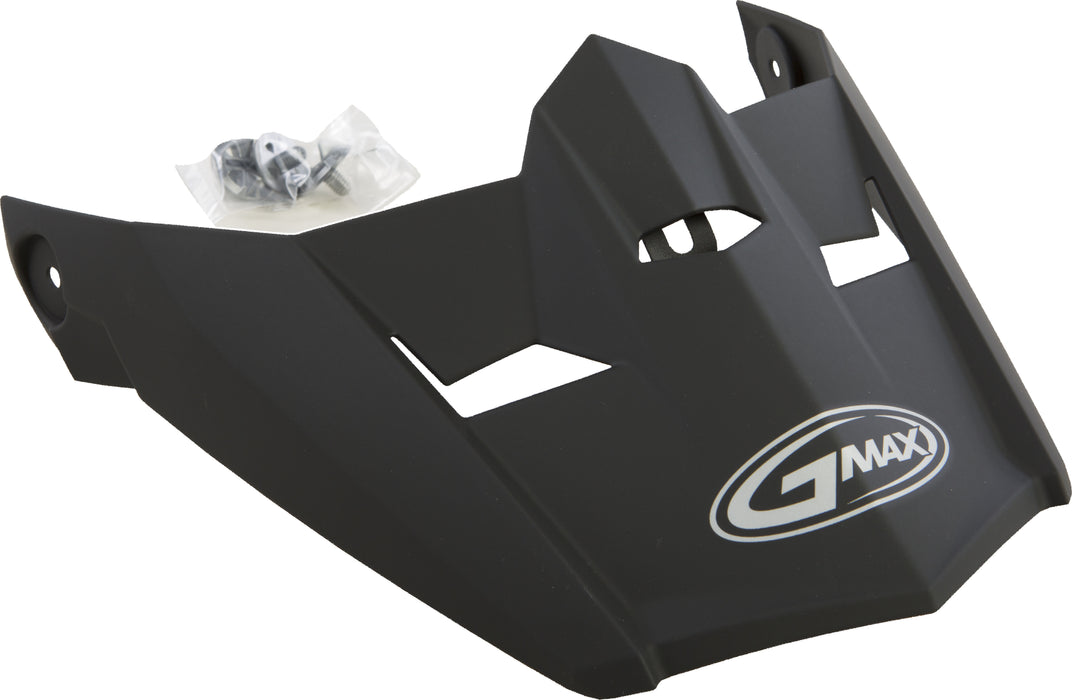 Gmax Visor W/Screws Uncle Mx-46 Matte Black Xs-Sm G046865