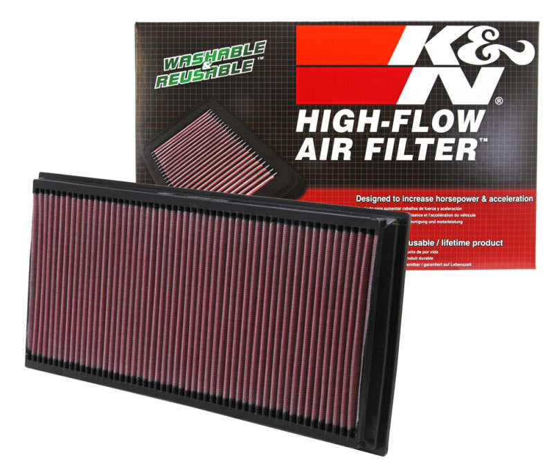 K&N 06-09 L.R. Range Rover / 02-10 VW Touareg / 02-09 Porche Cayenne Drop In Air Filter 33-2857