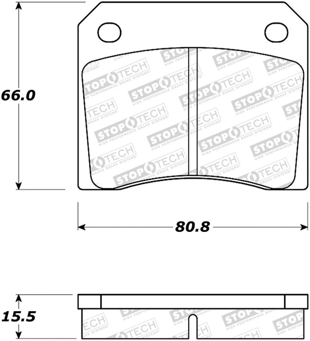 StopTech Street Brake Pads 308.0009