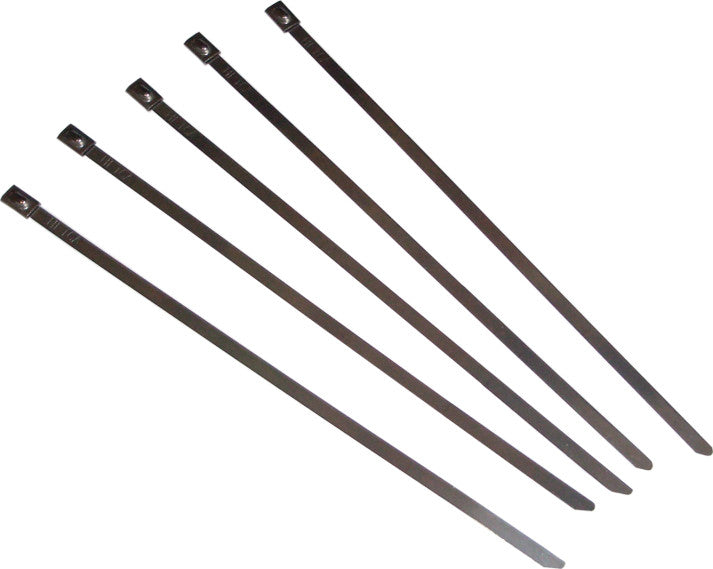 Helix STAINLESS STEEL CABLE TIES 8" 5/PK