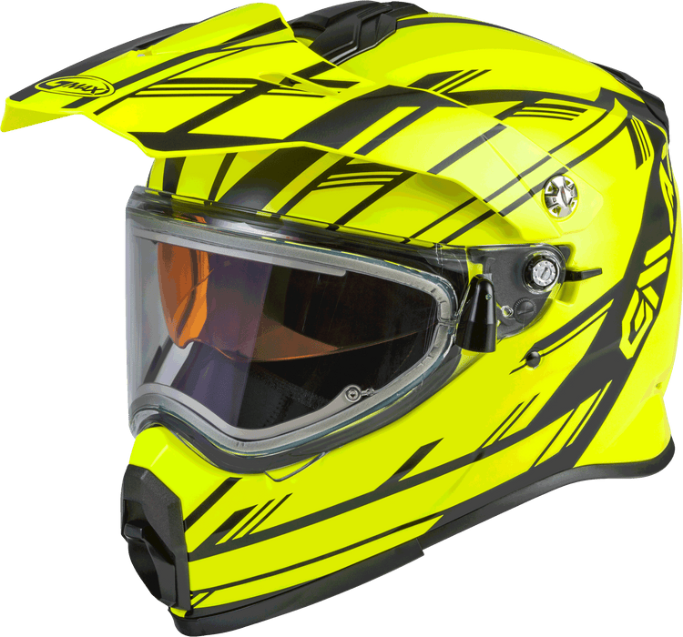 AT-21S Epic Snow Helmet W/ELEC Shield Matte HI-VIS/Black XS