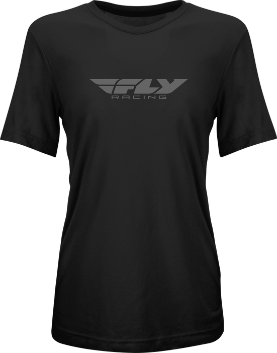 Fly Racing 356-0100X Women's Fly Origin Corp Tee Black/Grey XL