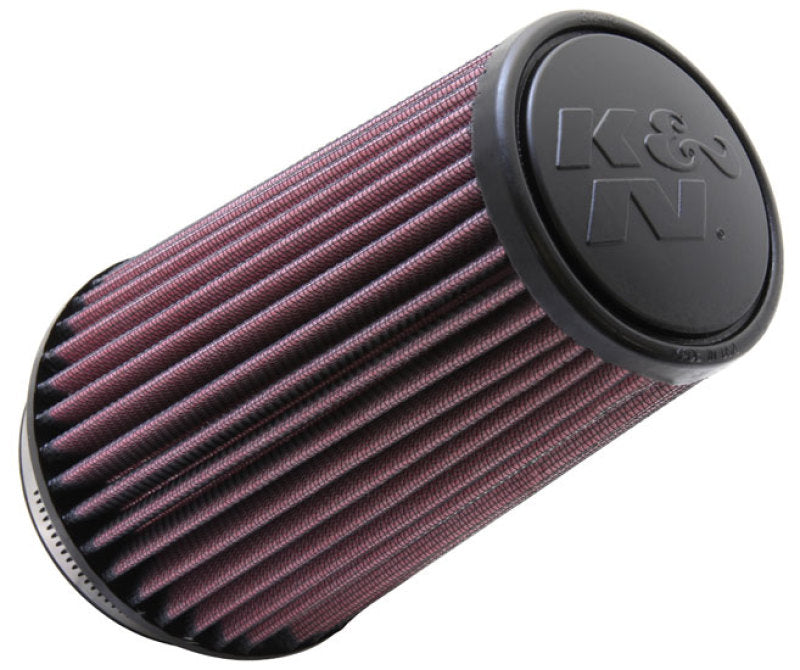 K&N Filter Universal Rubber Filter 3 1/2 inch Flange 4 5/8 inch Base 3 1/2 inch Top 7 inch Height RU-3130