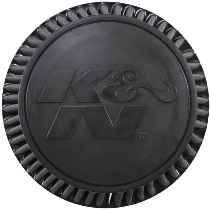 K&N Universal Rubber Filter-Round Tapered 6in Flange ID x 9in Base OD x 6.625in Top OD x 7.5in H RU-5177HBK