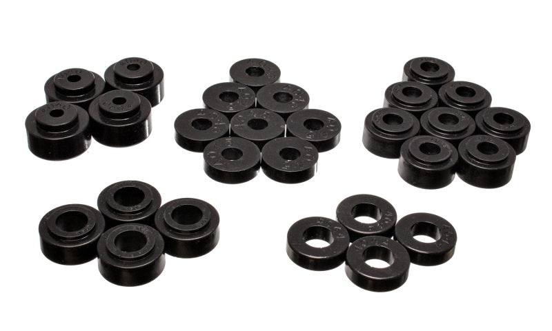 Energy Suspension Gm Body Mount Set Black 3.4114G