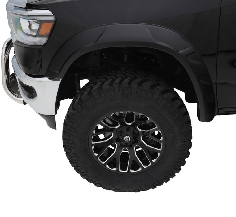 Bushwacker 14-19 Toyota Tundra w/ 66.7in Bed DRT Style Flares 4pc Black 30923-02