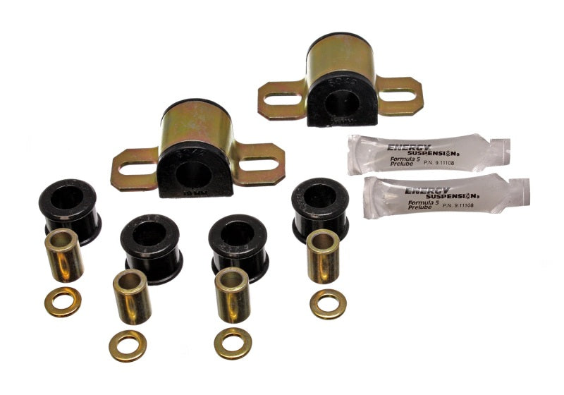 Energy Suspension 90-97 Mazda Miata Black 19mm Front Sway Bar Bushings (includes Sway Bar End Link B 11.5102G