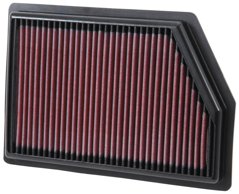 K&N Replacement Panel Air Filter for 2014 compatible with Jeep Cherokee 2.4L/3.2L 33-5009