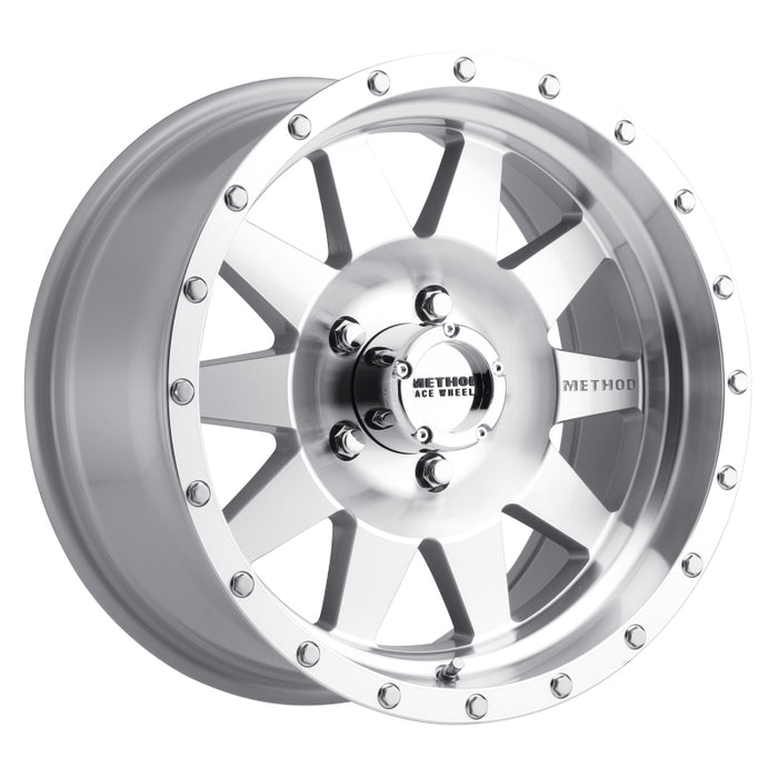 Method MR301 The Standard 17x8.5 0mm Offset 5x5 94mm CB Machined/Clear Coat Wheel MR30178550300