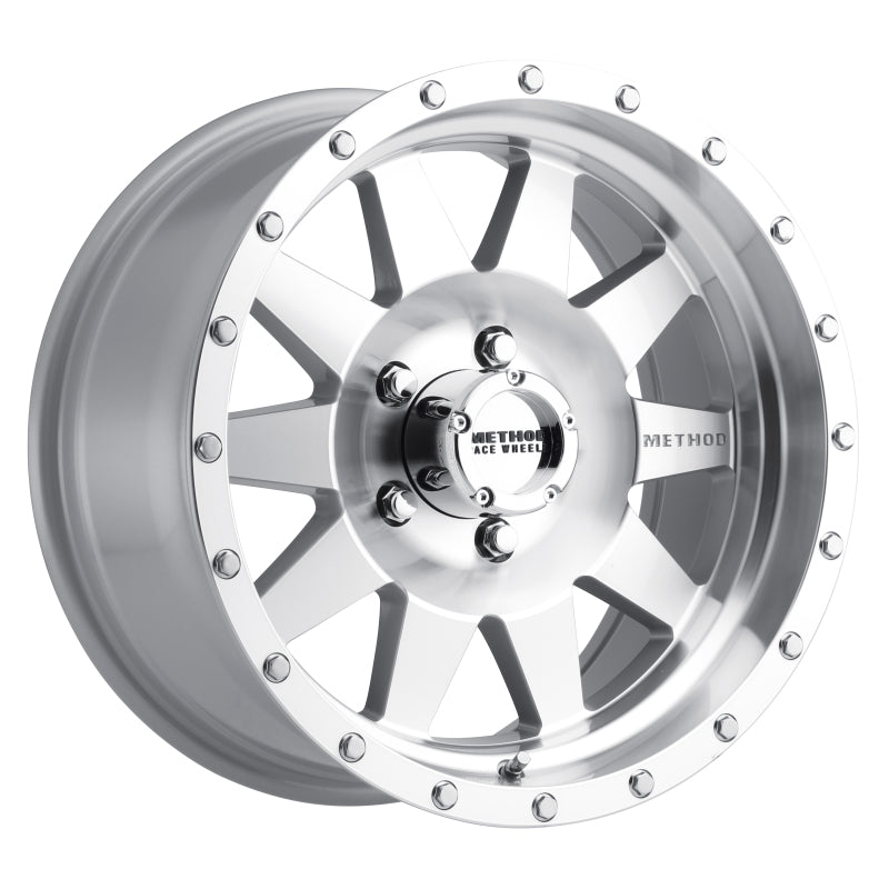 Method MR301 The Standard 15x7 -6mm Offset 5x4.5 83mm CB Machined/Clear Coat Wheel MR30157012306N