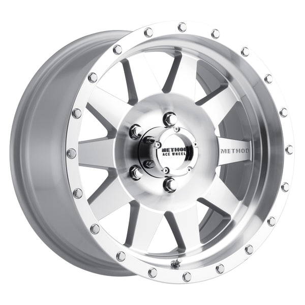 Method MR301 The Standard 15x7 -6mm Offset 5x4.5 83mm CB Machined/Clear Coat Wheel MR30157012306N
