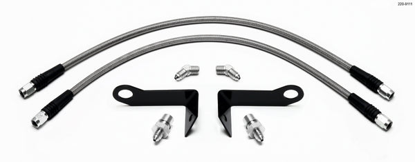Wilwood Flexline Kit Front 2005-08 Ford Mustang w/ SL4 or SL6 Caliper 220-9111