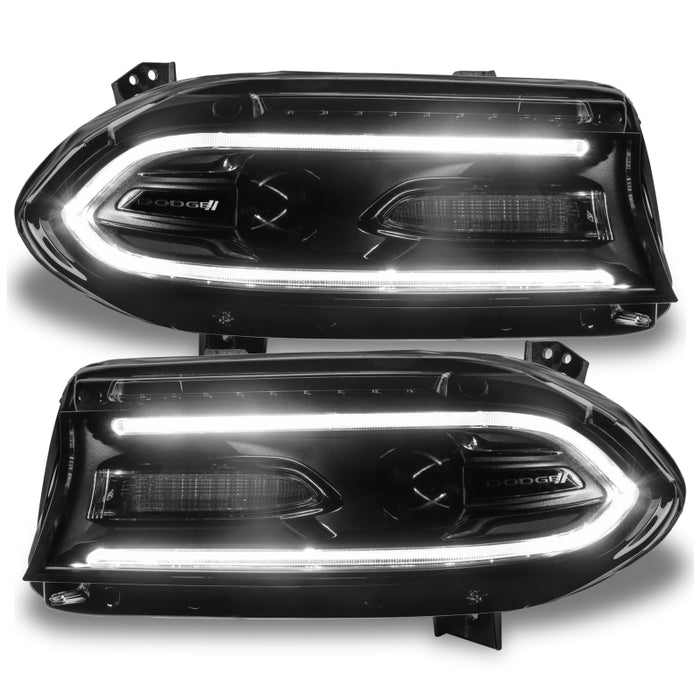 Oracle 15-21 Compatible with Dodge Charger RGB+W DRL Headlight DRL Kit ColorSHIFT w/ Simple Cntrl SEE WARRANTY 1443-504
