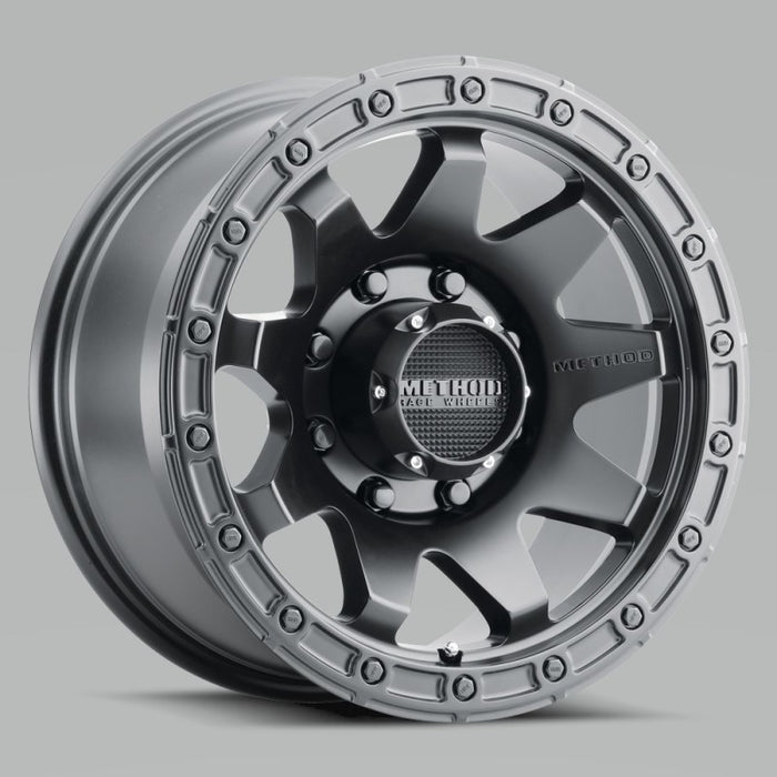 Method MR317 18x9 +18mm Offset 8x180 130.81mm CB Matte Black Wheel MR31789088518