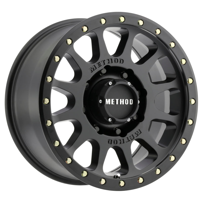 Method MR305 NV HD 18x9 +18mm Offset 8x180 130.81mm CB Matte Black Wheel MR30589088518H